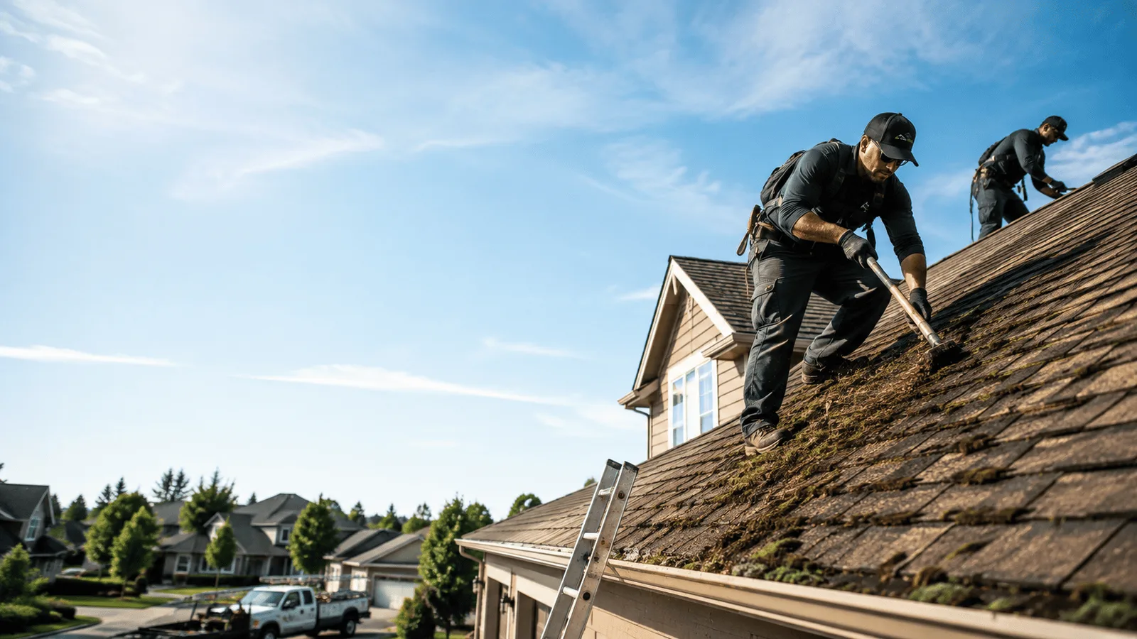 Roof Moss Removal in Tuscarora, MD near me